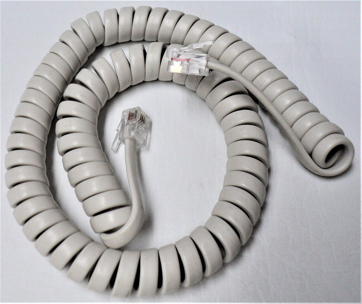 Off White 9 Ft Short Handset Cord Compatible with Panasonic Phone KX T7000 TS TSC Series T7020 T7030 T7050 T2335 T2355 T2365 TS105 TS108 TS208 TSC11