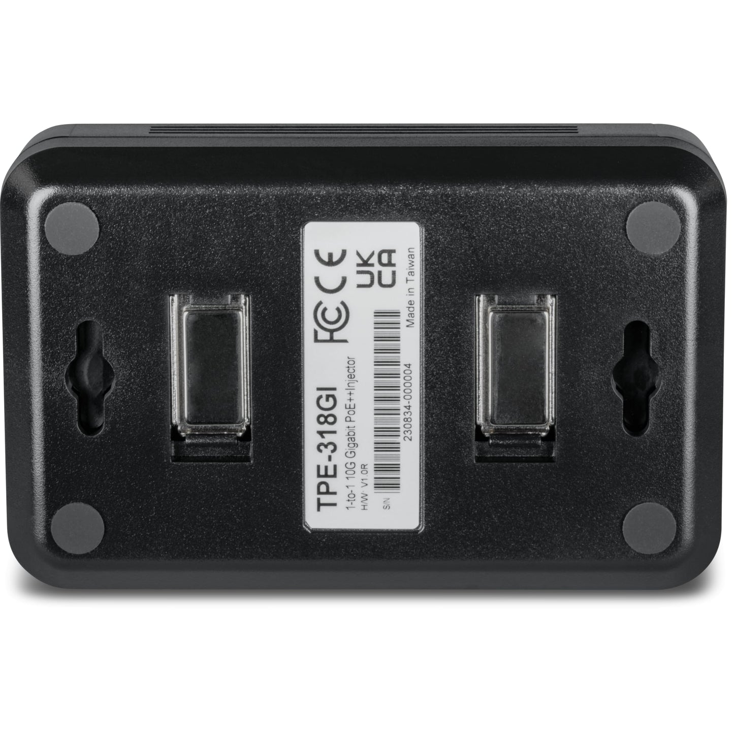 TRENDnet 10G PoE++ Injector, TPE-318GI, Converts a NonPoE Port to A PoE++ 10G Port, Supplies PoE (15.4W), PoE+ (30W), or PoE++ (90W)