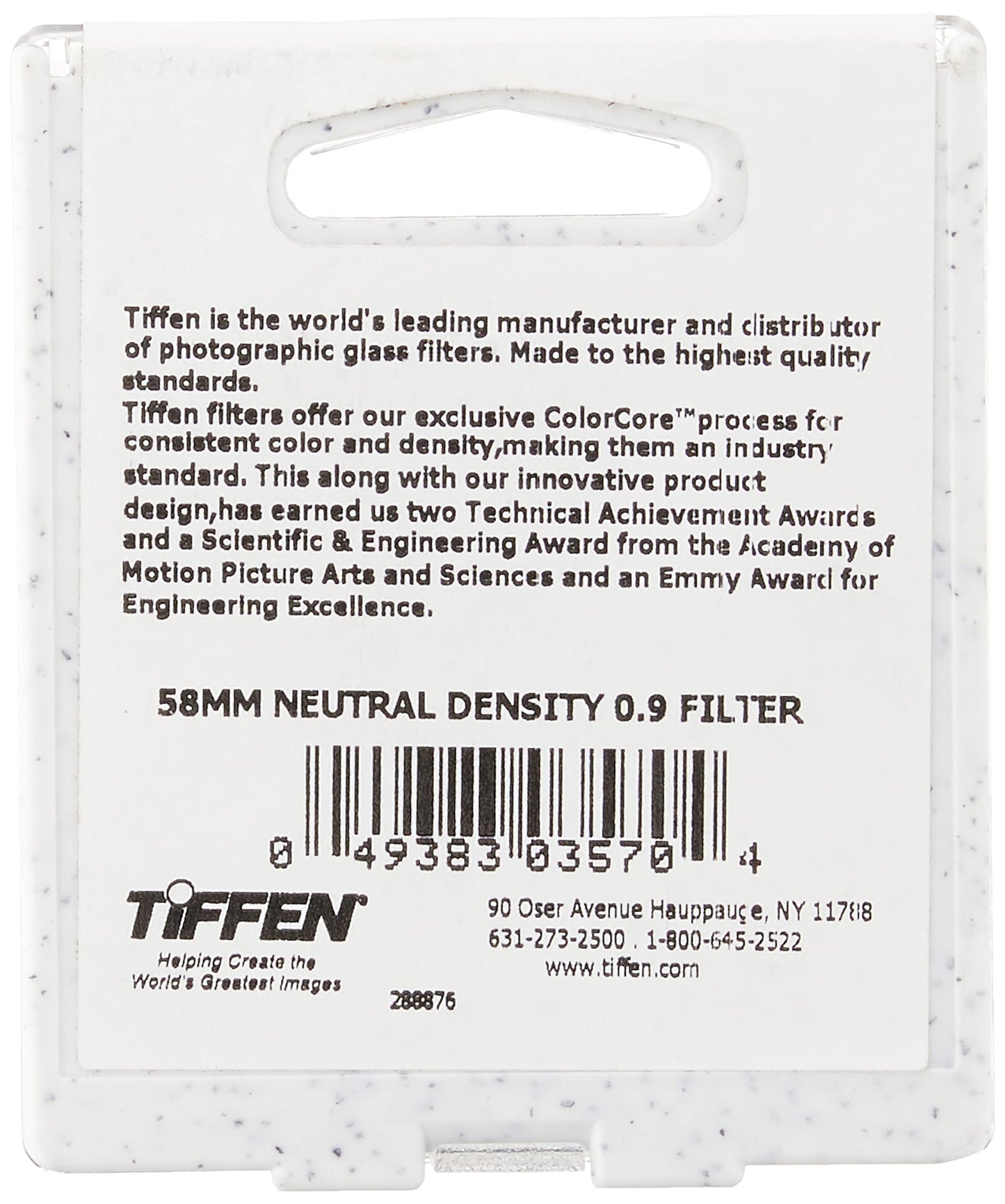 Tiffen 58mm Neutral Density 0.9 Camera Lens Filter