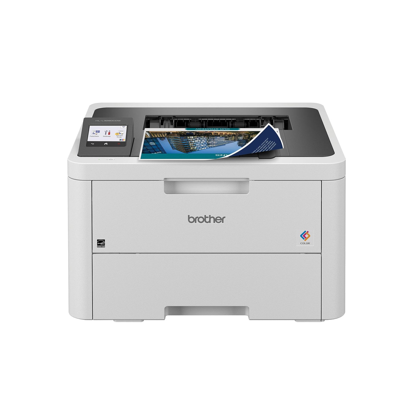 Brother HL-L3280CDW Wireless Compact Digital Color Printer with Laser Quality Output, Duplex, Mobile Printing & Ethernet | Includes 2 Month Refresh