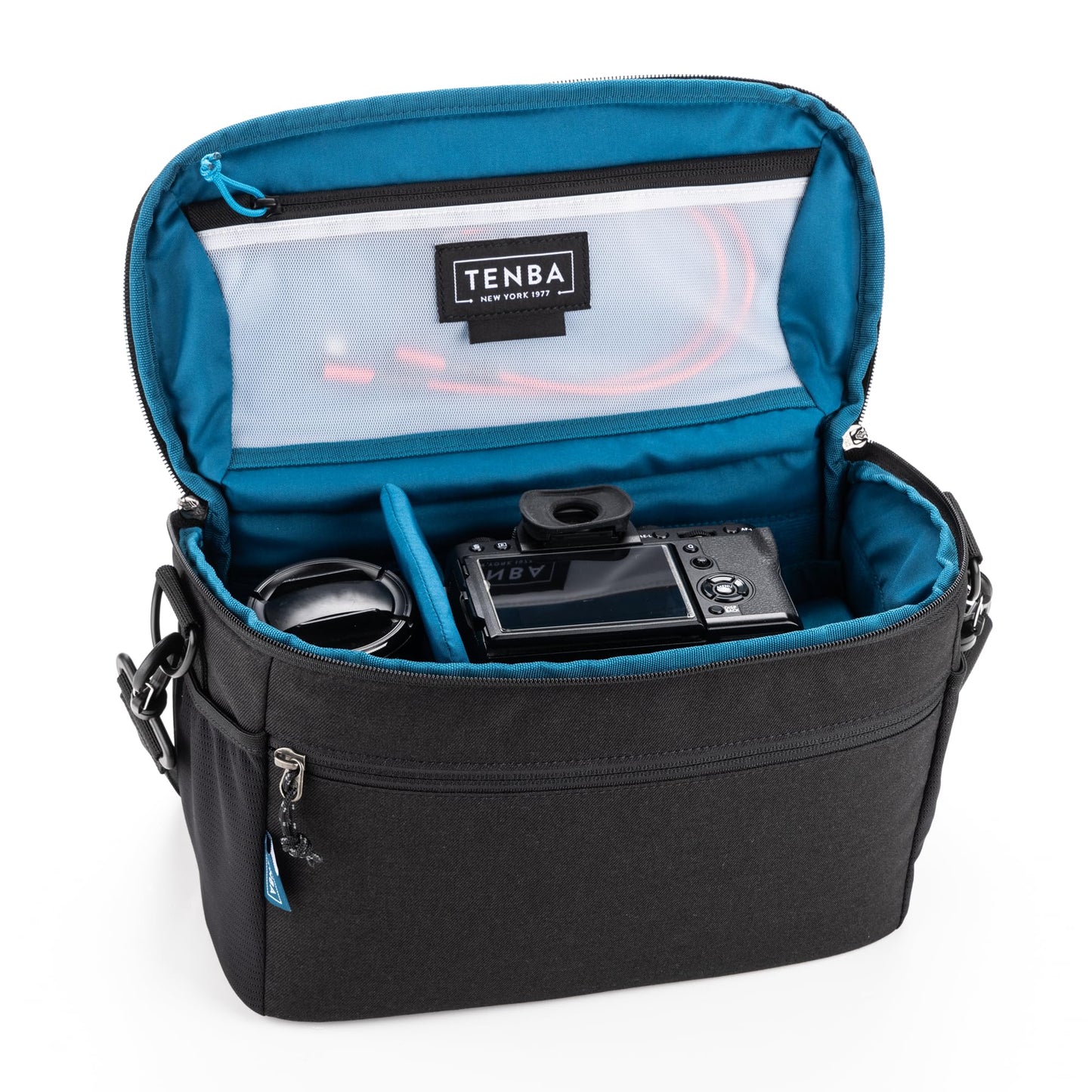 Tenba Skyline v2 Shoulder Bag 12 for Mirrorless and DSLR Cameras and Lenses - Black (637-784)