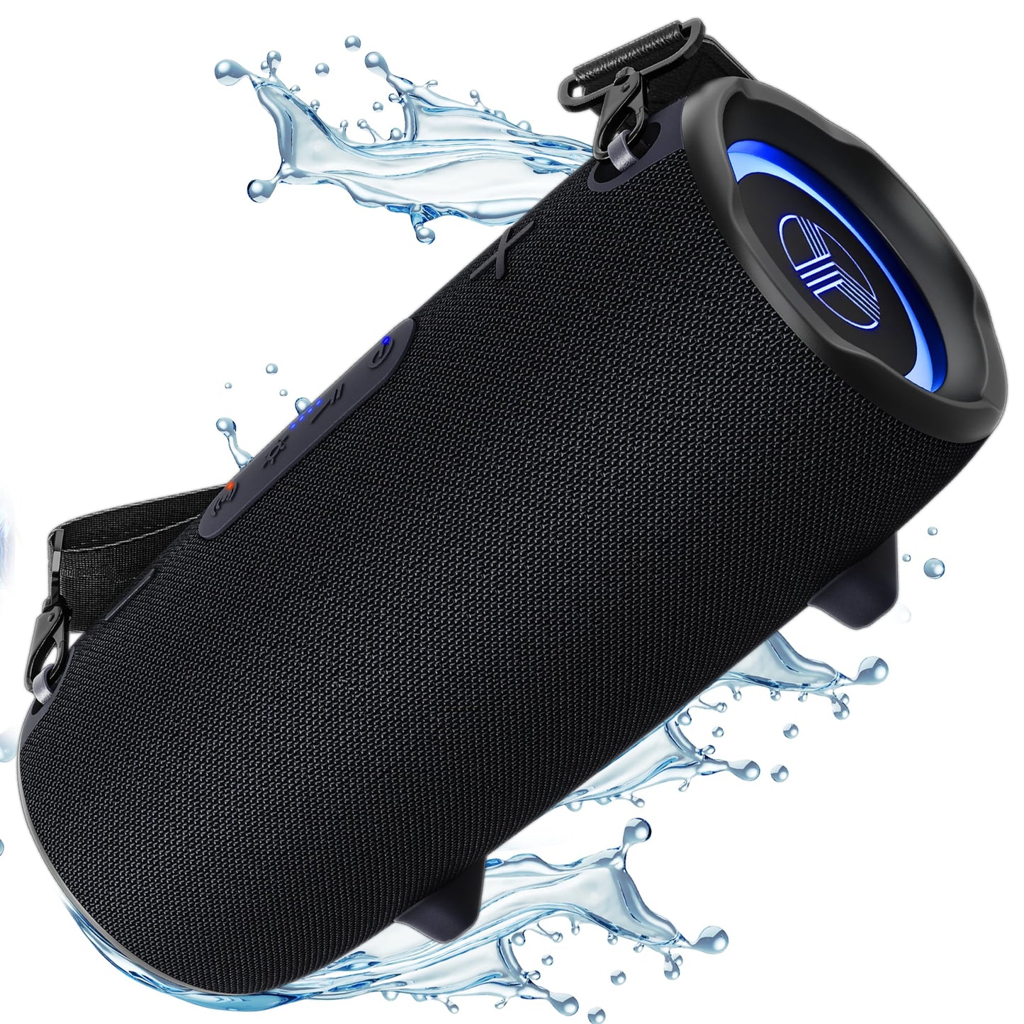 TREBLAB HD-Max - Big Loud Bluetooth Speaker-60W,20H Battery, Powerbank, TWS,IPX6 Waterproof|Loud Portable Speaker with Deep Bass|Wireless Outdoor