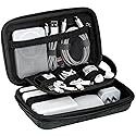 JETech Travel Accessories Organizer Case, Portable Electronic Pouch Gadget Bag for MacBook Power Adapter Chargers, Cables, Power Bank, Mouse, Stylus
