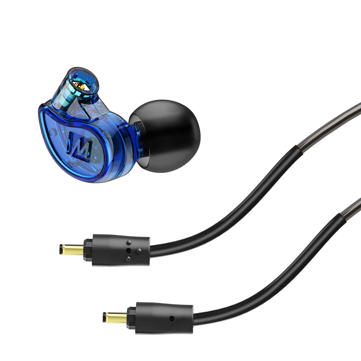MEE audio M6 PRO In Ear Monitor Headphones for Musicians, 2nd Gen Model With Upgraded Sound, Memory Wire Earhooks & Replaceable Cables, Noise