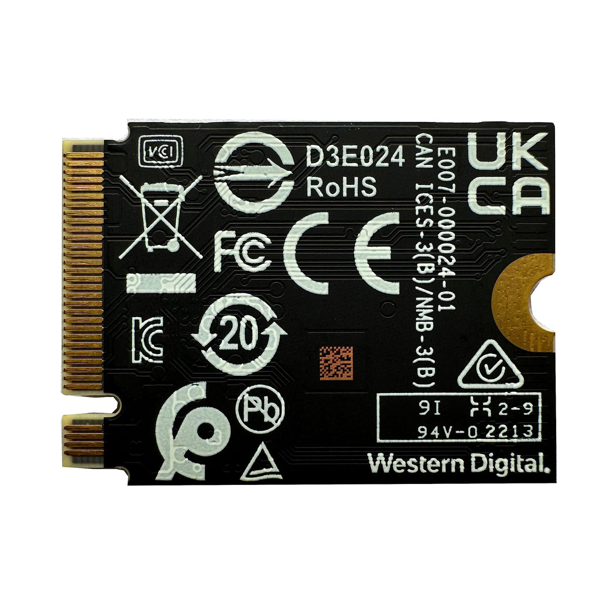 WD SN740 256GB SSD M.2 2230 30mm NVMe PCIe 4.0 Gen 4 x 4 (OEM)