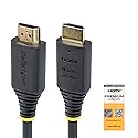 StarTech 1.6ft (50cm) Premium Certified High Speed HDMI Cable, 4K 60Hz/1440p 144Hz, 18Gbps, UHD HDMI 2.0 Cord, TPE Jacket