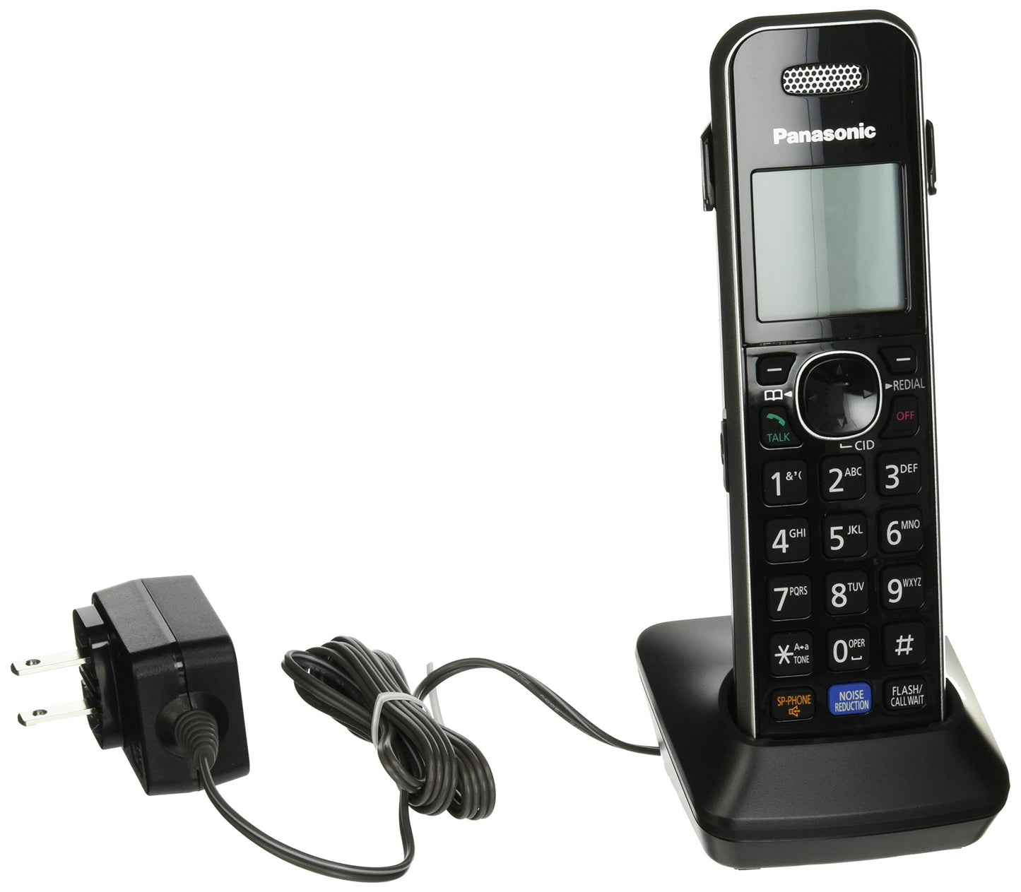Panasonic Cordless Phone Handset Accessory Compatible with KX-TG6840 and KX-TG7870 Series Cordless Phone Systems - KX-TGA680S (Black)