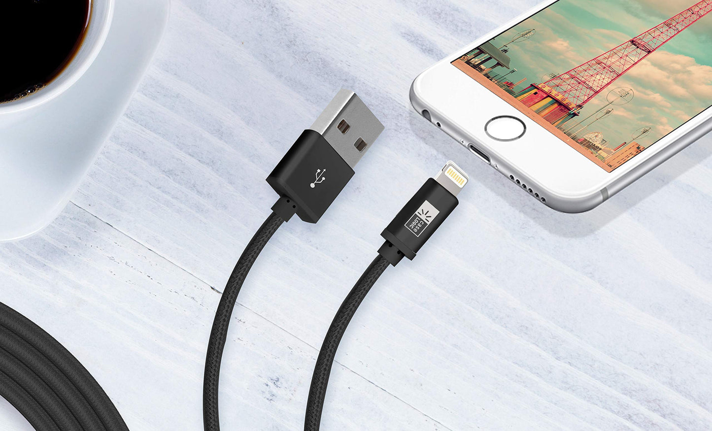 Bytech 3PACK Lightning Cables,3 Pack- Black,3 Foot