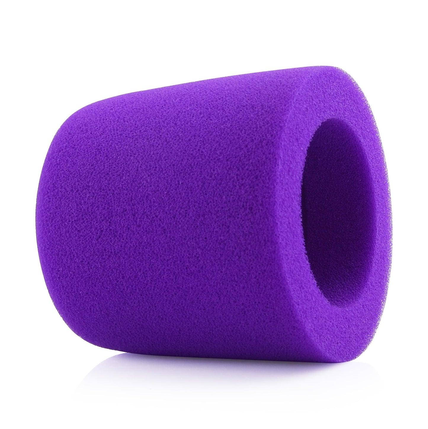 LEFXMOPHY MV7 Pop Filter for Shure MV7 MV7X Microphone Foam Cover Replacement, Purple Wind Muff