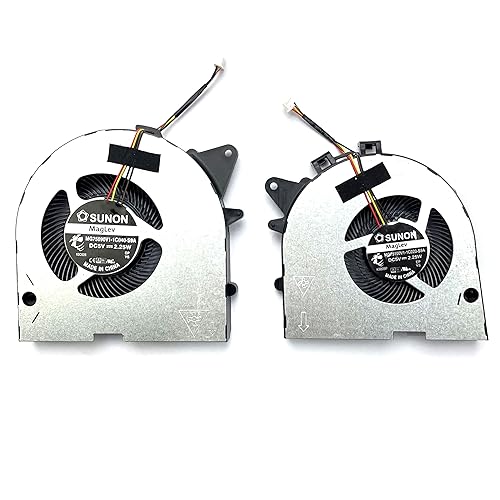 Replacement New Laptop CPU GPU Cooling Fan for Legion Y540P Y545 Y7000P-2019 CPU & Gpu Cooling Fan Set FKTY FKU0