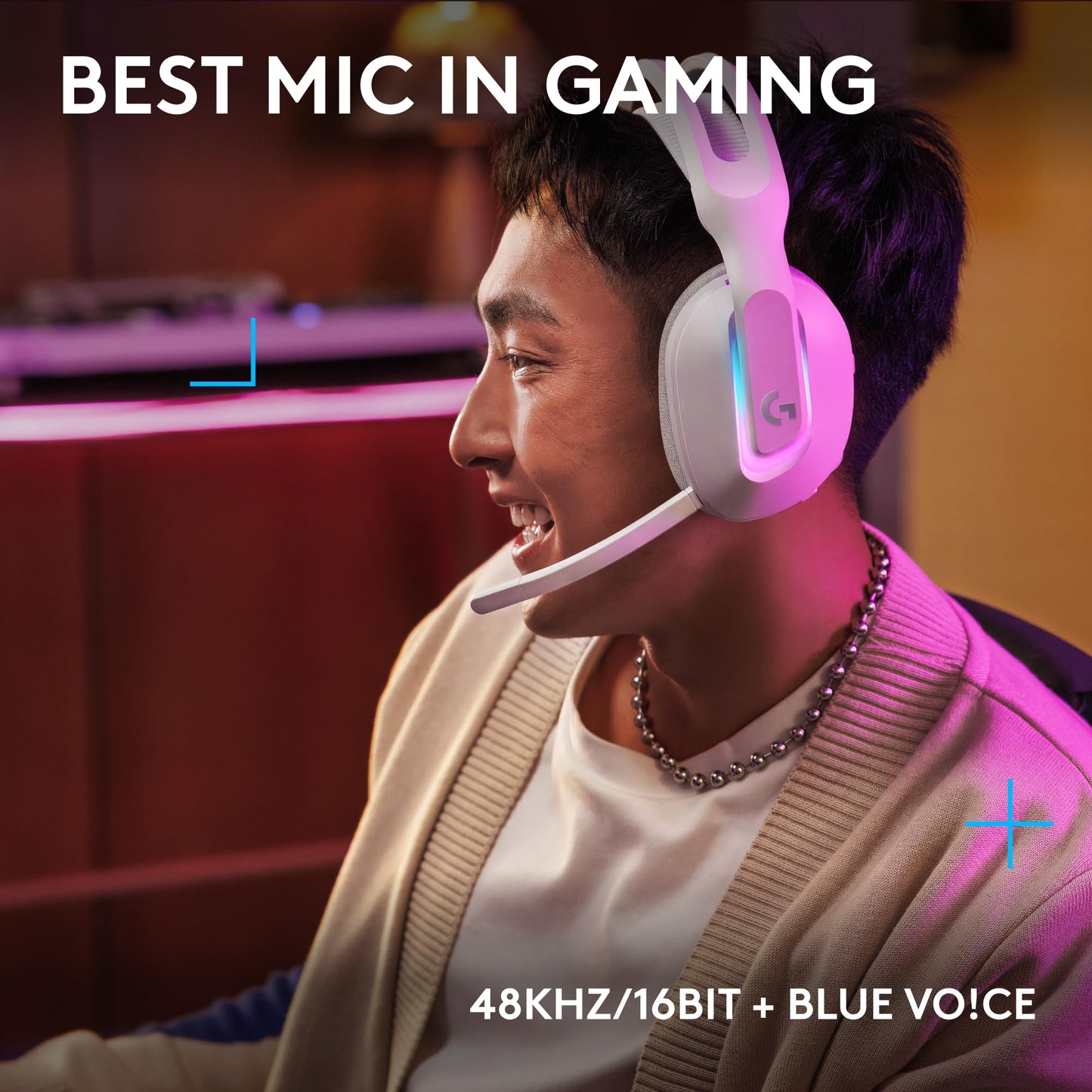 Logitech G522 Lightspeed Wireless Gaming Headset, Full-Band Mic, Advanced Audio, Tri-Connect (Lightspeed, Bluetooth, USB A to C), LIGHTSYNC RGB…