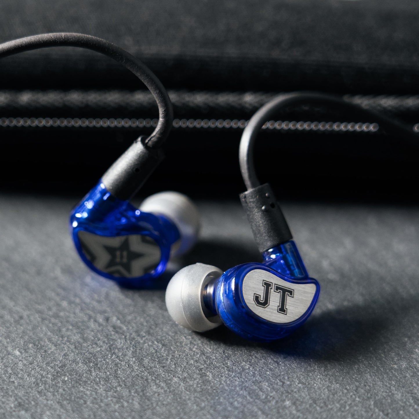 MEE audio Personalized M6 PRO in Ear Monitor Headphones for Musicians w/Engraved Metal Faceplates: Choose an Artwork and/or Add Custom Text, Noise