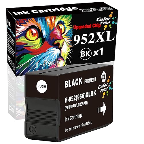 Color Print Compatible Ink Cartridge Replacement for 952XL 952 XL OfficeJet Pro 8710 8720 8740 7720 7740 8216 8200 8210 8218 8700 8724 8725 8726 8727