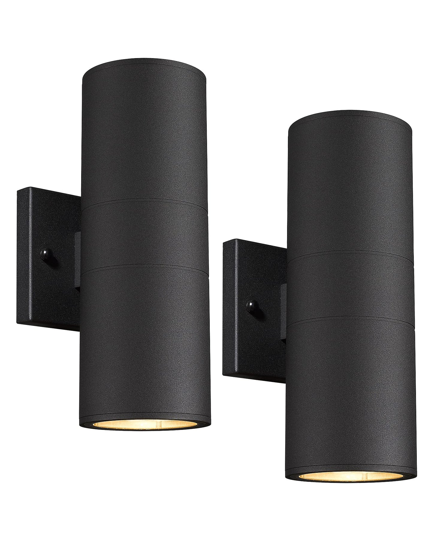 Ken & Ricky Outdoor Wall Sconce Lights, Black Exterior Lighting Fixtures, Outside Porch Lights Outdoor Wall Light Fixtures for House Garage Front Door