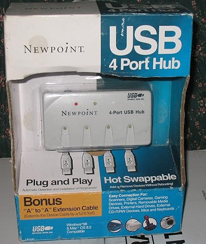 Newpoint USB 4-port Hub