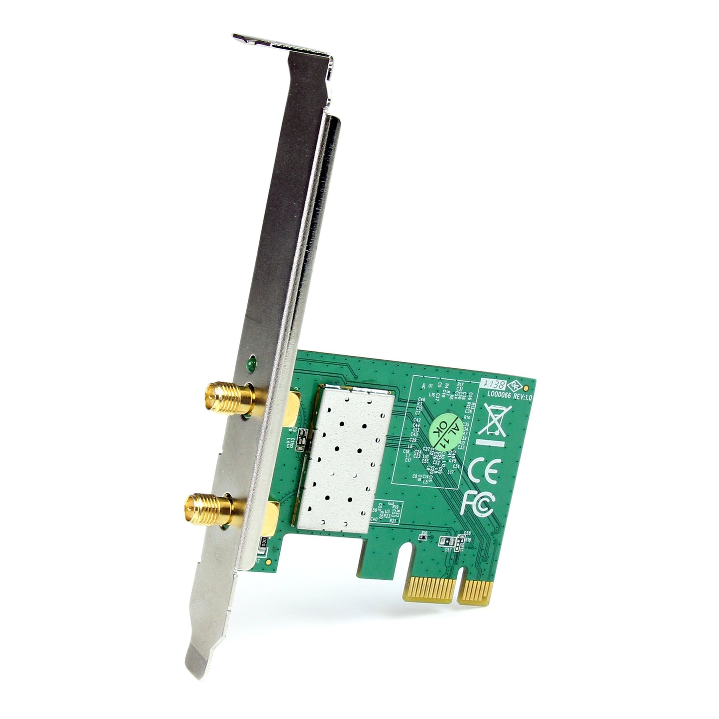 StarTech.com PCI Express Wireless N Card - 300 Mbps PCIe 802.11 b/g/n Network Adapter Card - 2T2R 2.2 dBi - PCIe Wireless Desktop Card , TAA