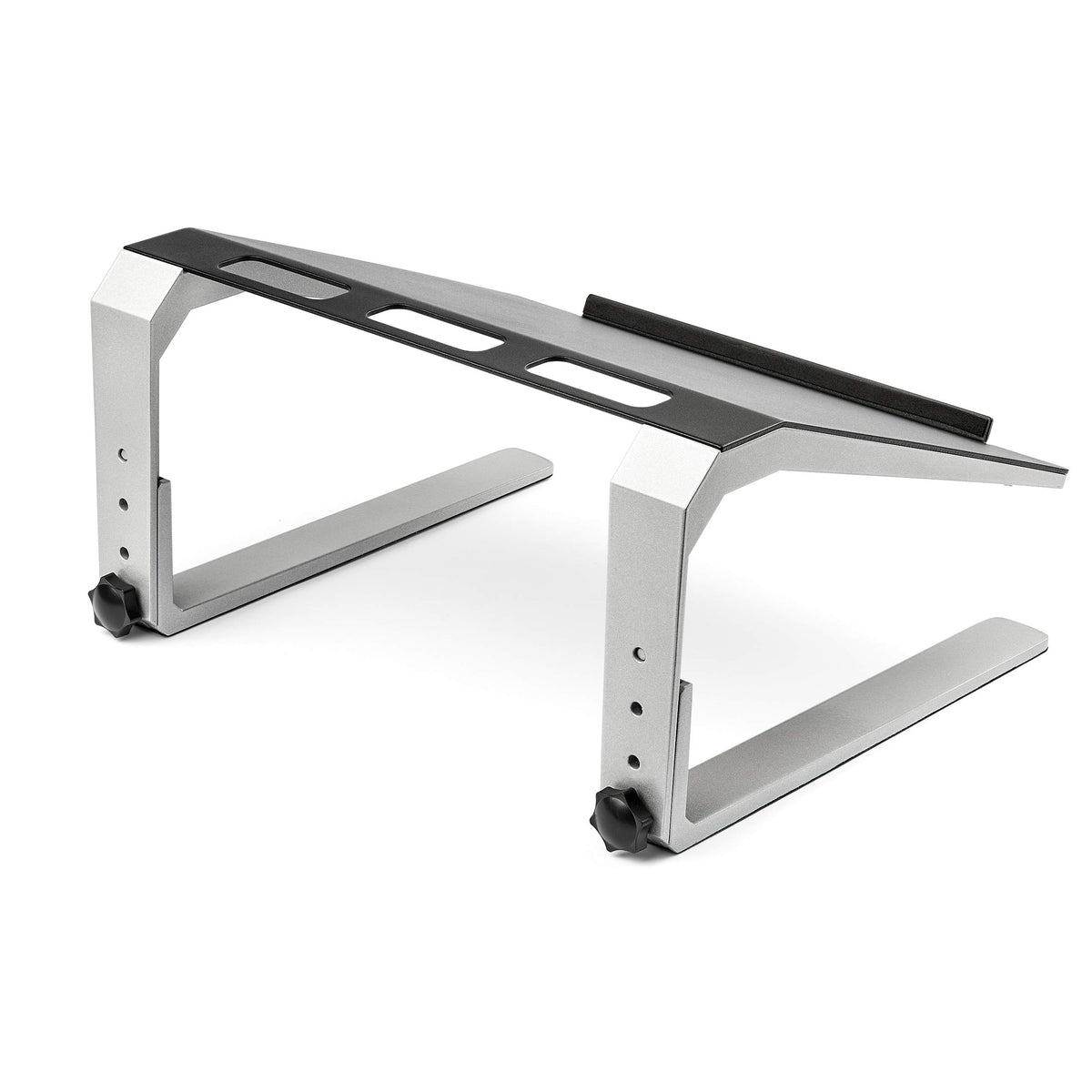 StarTech Adjustable Laptop Stand, Ergonomic Laptop Riser for Desk, Tilted