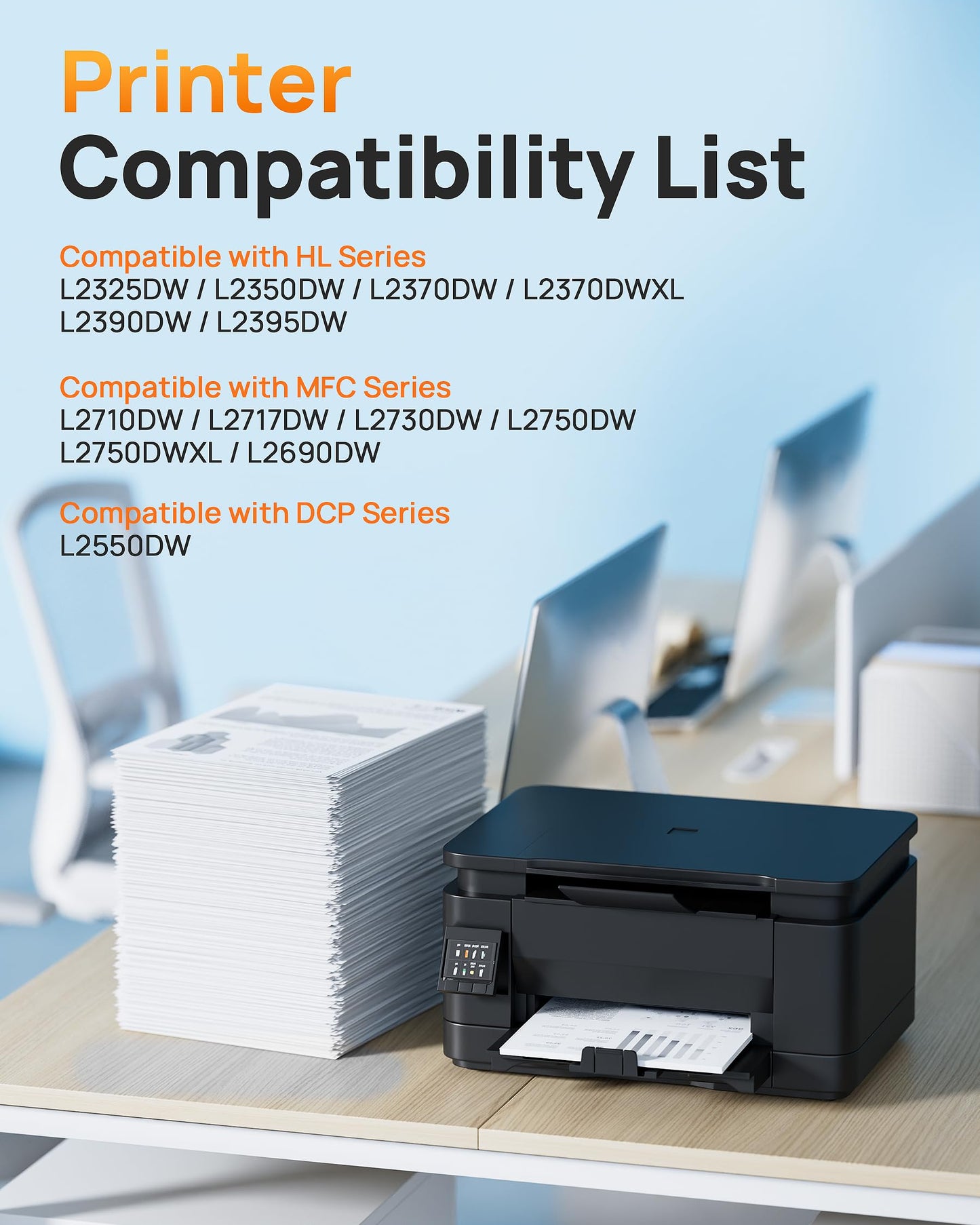 E-Z Ink Compatible Replacement for Brother TN760 Toner Cartridge 1 Pack