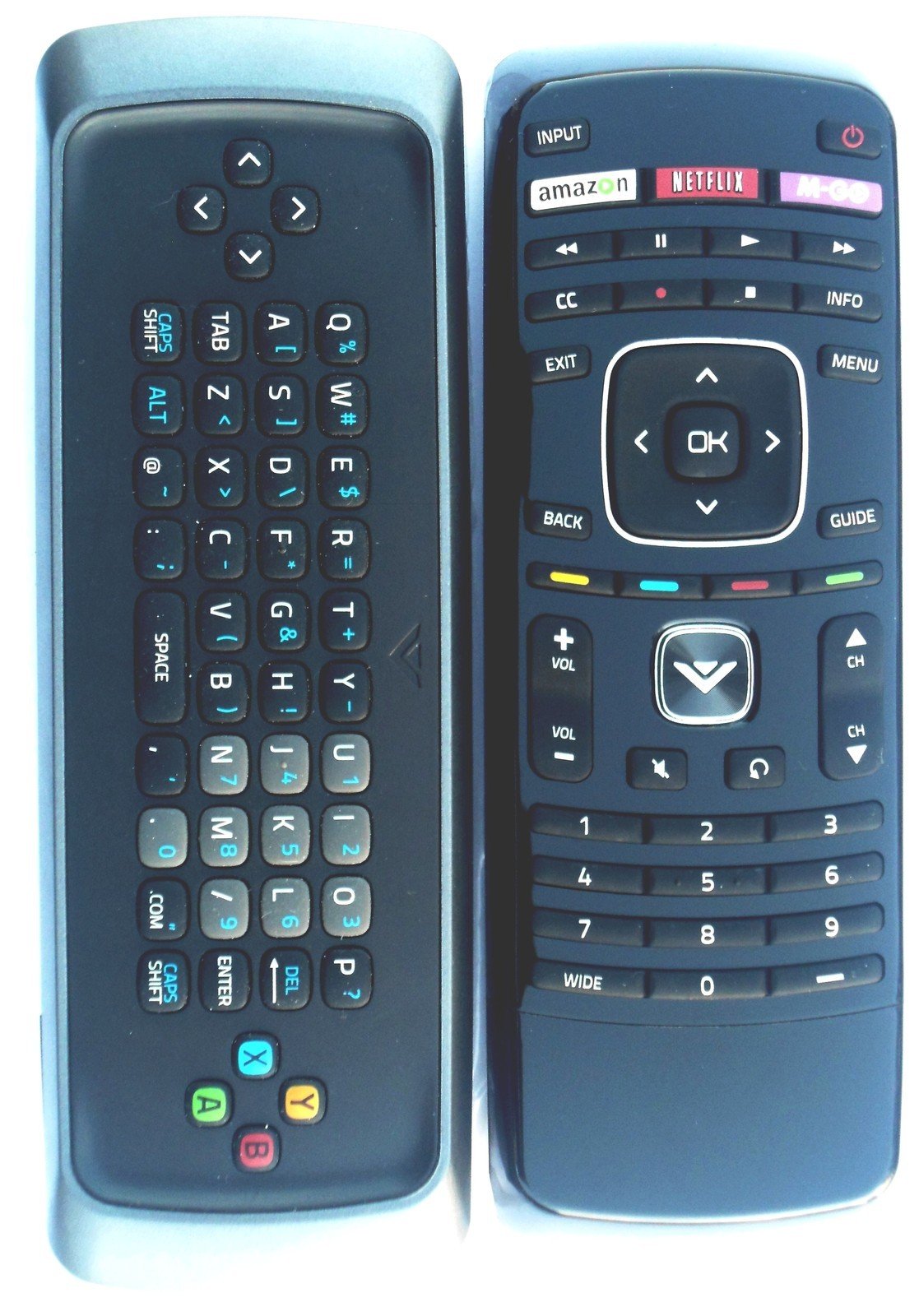New Smart TV QWERTY Dual Side Keyboard Remote Control for XVT323SV XVT373SV XVT423SV XVT473SV XVT553SV -This is Original Remote, do not Need Any