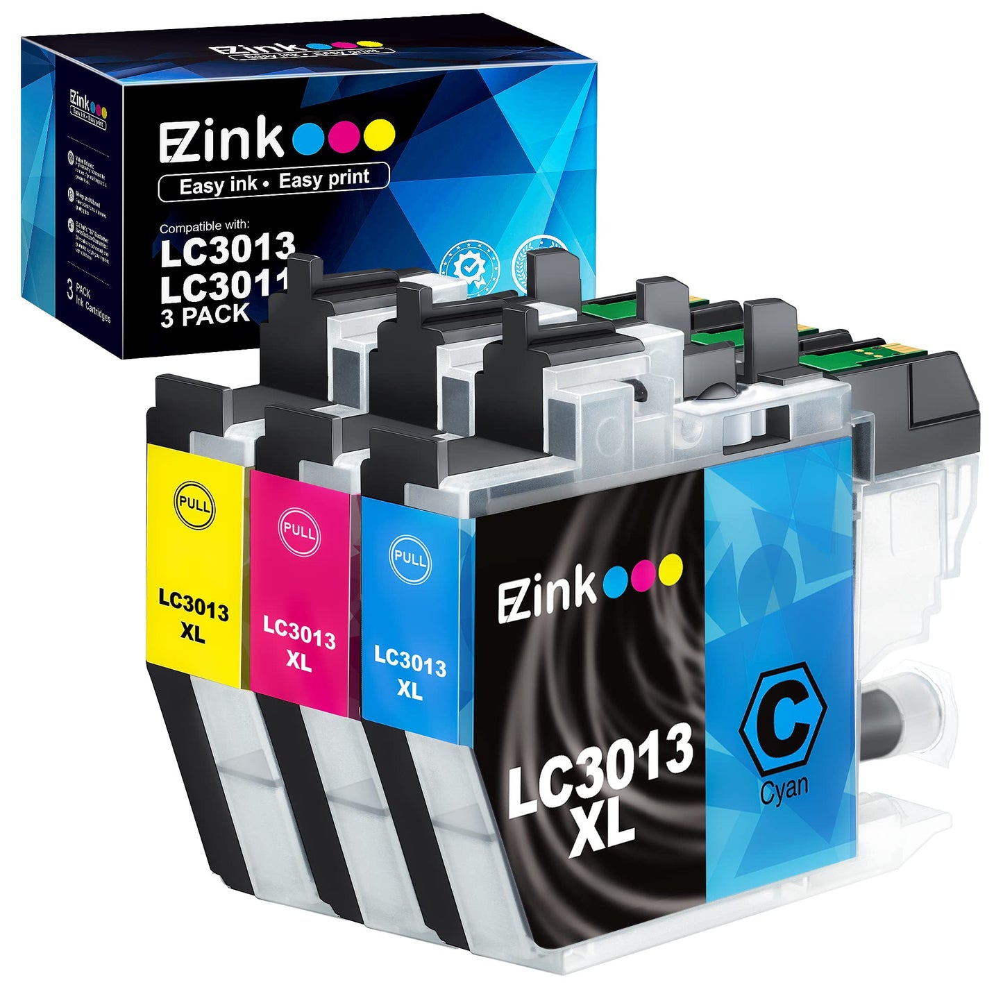 E-Z Ink (TM Compatible Ink Cartridge Replacement for Brother LC3013 LC3011 LC 3013 for use with Brother MFC-J491DW MFC-J497DW MFC-J690DW MFC-J895DW