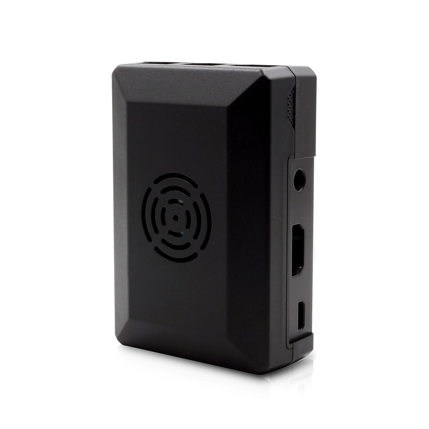 LoveRPi Active Cooling Media Center PC Case with Fan for Raspberry Pi 3 Model B+, Libre Computer Board, ASUS Tinker Board (Black)