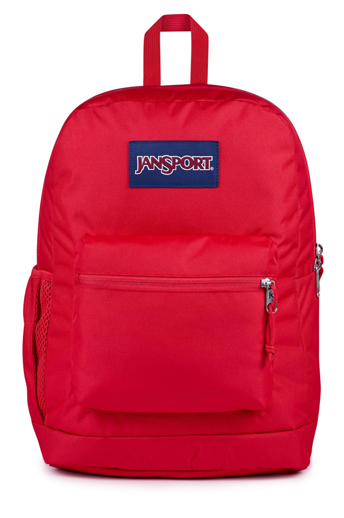 JanSport 26L Cross Town Plus Backpack, Red Tape