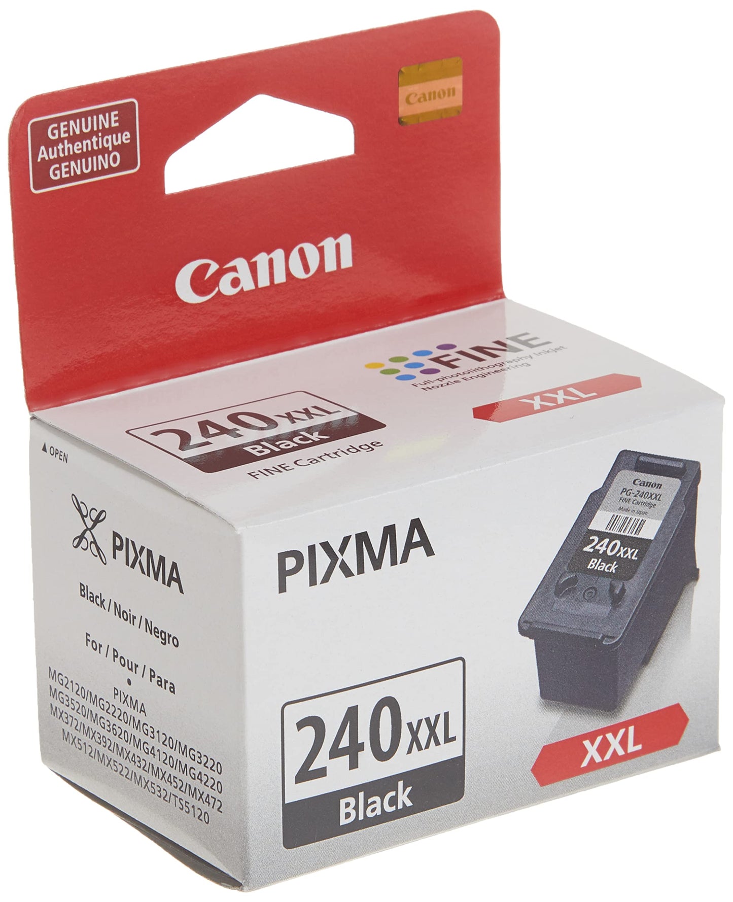 CNM5204B001 - Canon 5204B001 PG-240XXL ChromaLife100 Extra High-Yield Ink