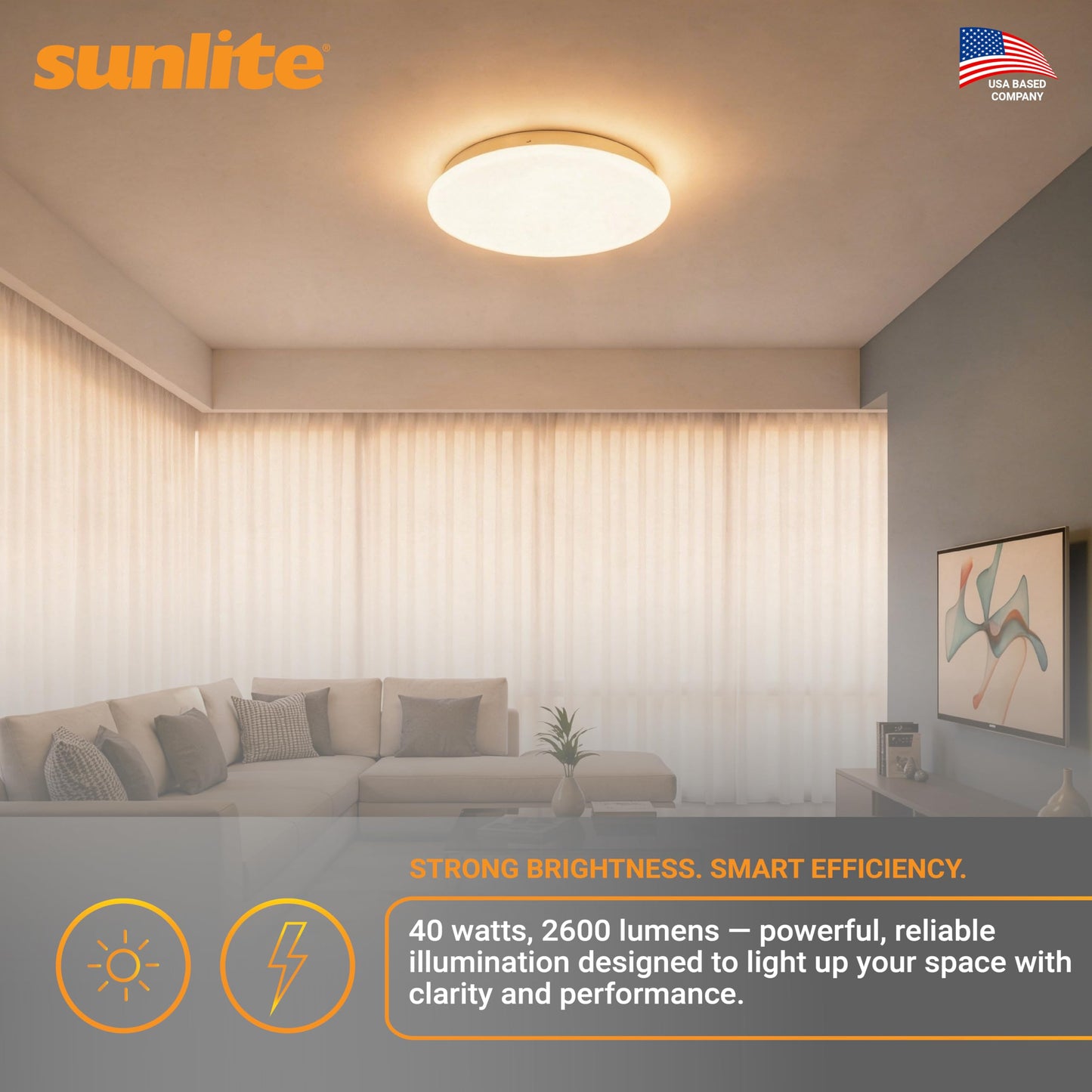 Sunlite 05023 FC16T9/WW T9 Round Fluorescent Circline Lamp, 40 Watts, 2600 Lumens, 2700K Soft White, RoHS Compliant, G10Q 4-Pin Base, 1 Pack