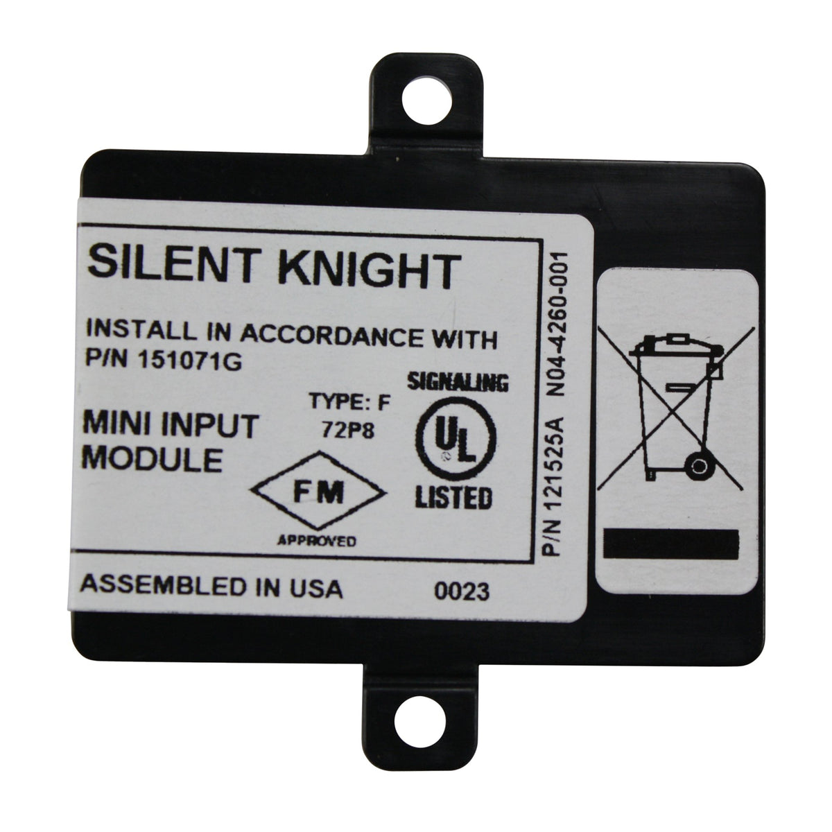 Silent Knight SD500-MIM Fire Alarm Addressable Mini Input Module