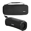 Sony SRSULT10B ULT Field Series Speaker (Black) Bundle with Hardshell Travel and Protective Case for Bluetooth Speakers (2 Items)