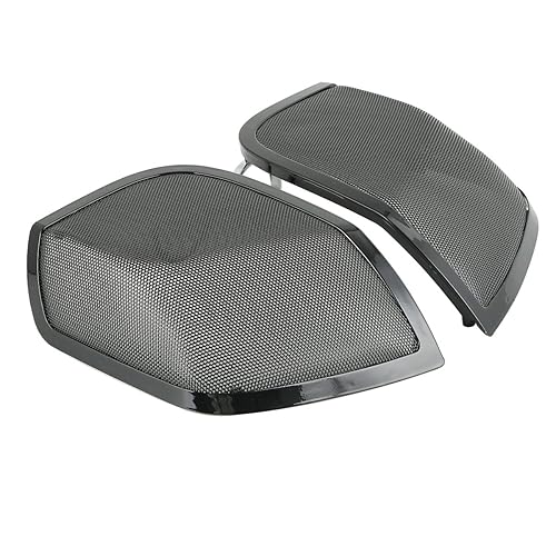 SLMOTO 5x7" Saddlebag Lid Speaker Grill Fit for Harley 2014-2024 Davidson Touring FLT, FLHT, FLHTCU, FLHRC, Road King, Road Glide, Street Glide