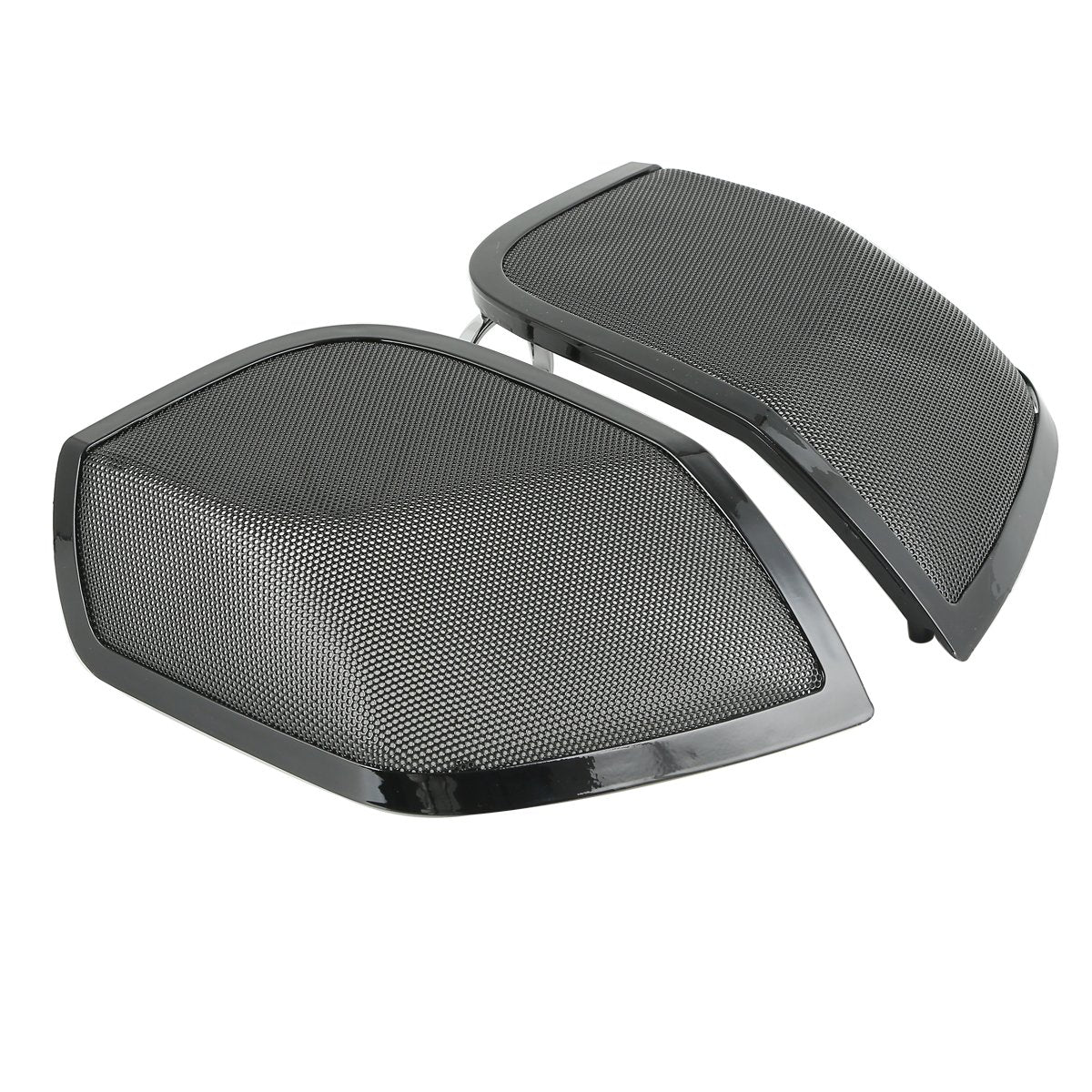 SLMOTO 5x7" Saddlebag Lid Speaker Grill Fit for Harley 2014-2024 Davidson Touring FLT, FLHT, FLHTCU, FLHRC, Road King, Road Glide, Street Glide