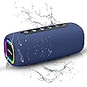 MultiWatts Portable Bluetooth Speaker: IPX5 Waterproof, 20W Dolby Stereo Sound, Deep Bass, Upto 25H Playtime, LED Lights, TWS Pairing, BT5.3,