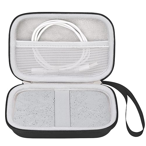 Elonbo Carrying Case for HP Sprocket 2x3” Instant Smartphone Photo Printer, Portable Mini Color Print Digital Camera Hard Travel Bag, Wireless Mobile