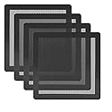 HFEIX 120mm PC Dust Filter Magnetic Frame Cover, 4 Pack Ultra Fine 0.8mm PVC Mesh Computer Case Fan Grill Dustproof Cover for Computer Cooler