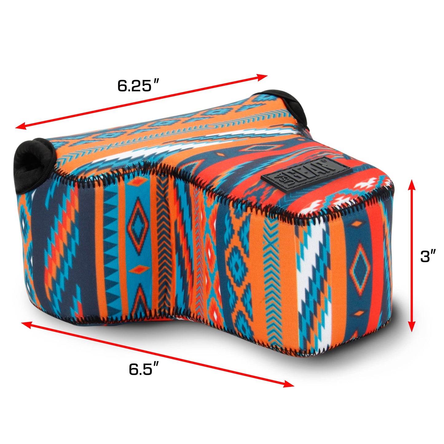 USA Gear Camera Sleeve (Medium) for Compact SLRs Compatible with Canon EOS R100 Nikon Z30 Sony ZV-E10, and more - Padded Neoprene DSLR Case