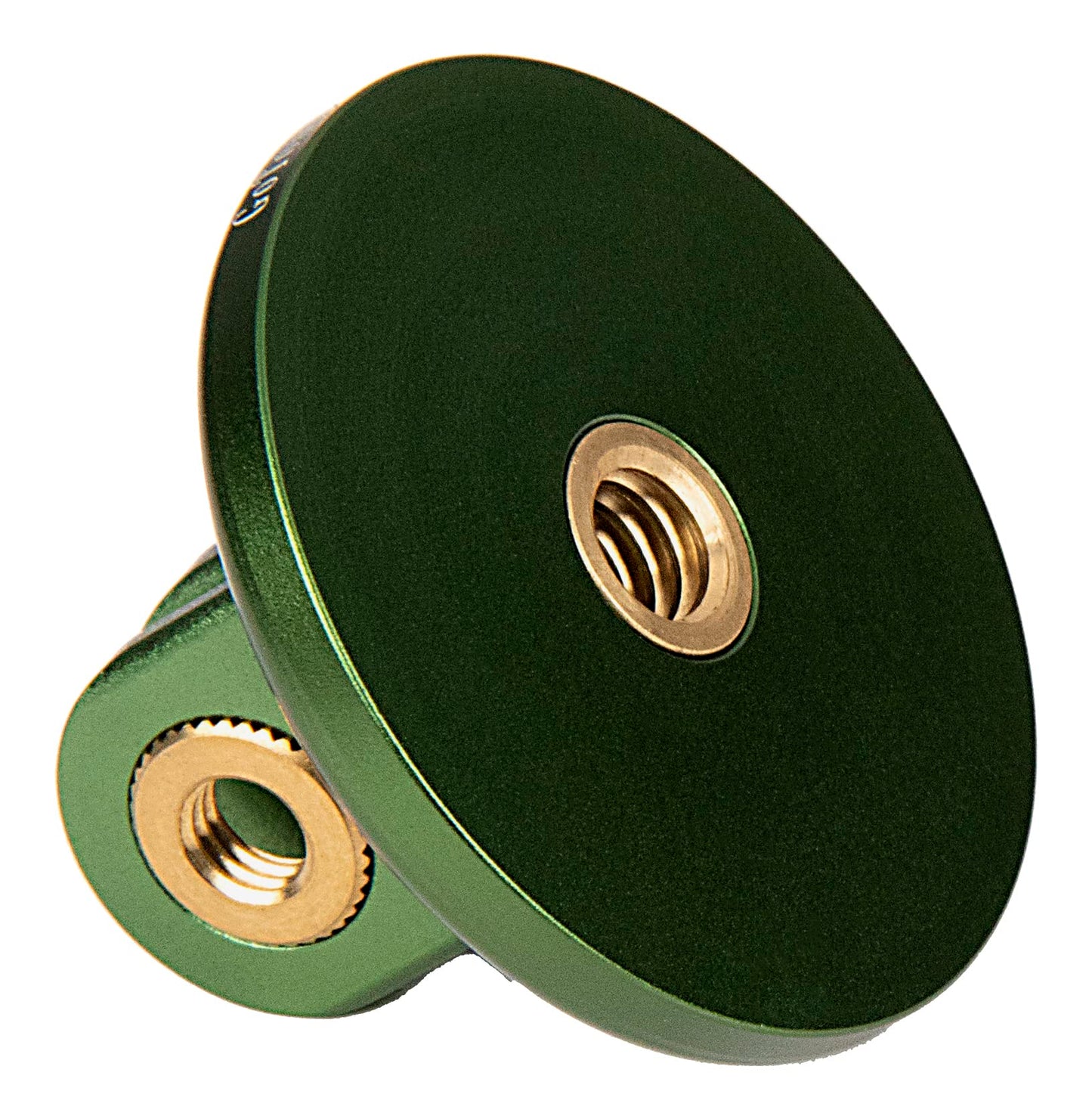 Fotodiox GoTough Green Tripod Adapter Version 2 - Metal 1/4”-20 Tripod Adapter Compatible with GoPro HERO3, HERO3+, HERO4, HERO5, HERO6, HERO7 2-Prong
