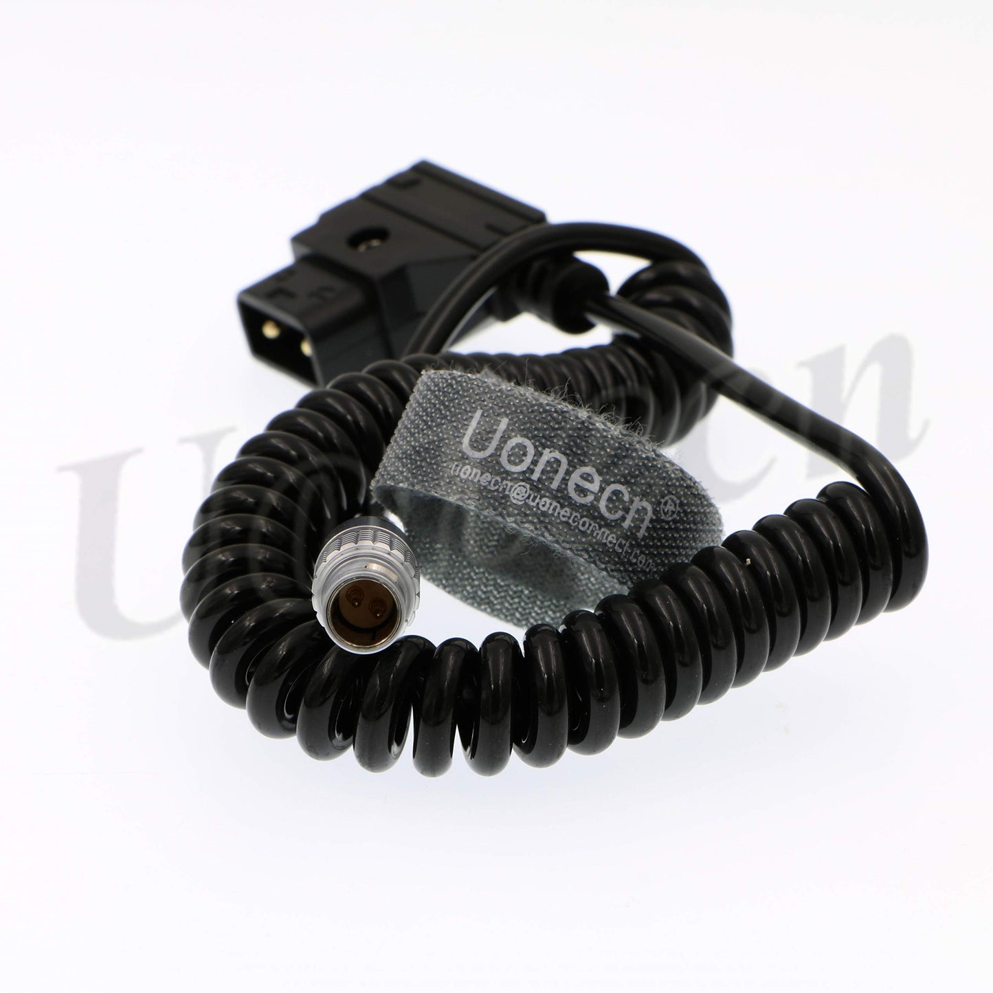 Uonecn for Anton Bauer Teradek Bond Power Cable Dtap to 0B 2 Pin Plug Spring Cable