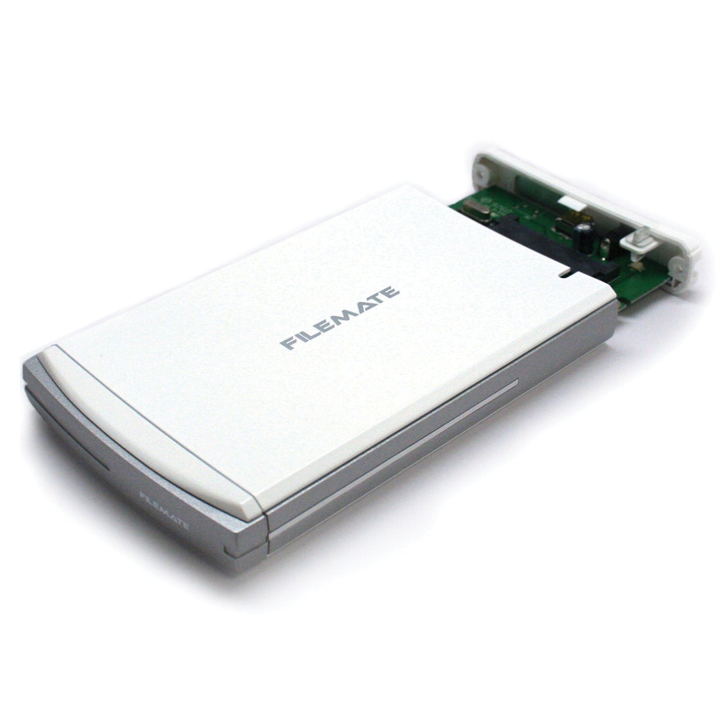 Wintec Filemate 2.5-Inch USB 2.0 External Hard Drive Enclosure, White (HDG-SU2-W-FM)