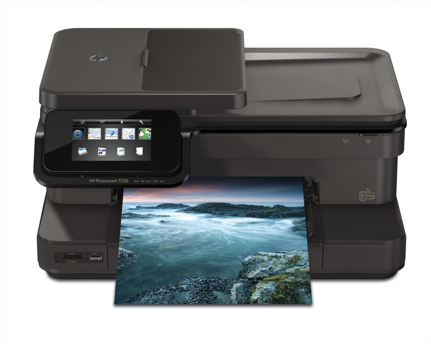 Hewlett Packard Hp Photosmart 7520 Multifunction Colour Ink Printer E-All-in-One Wireless
