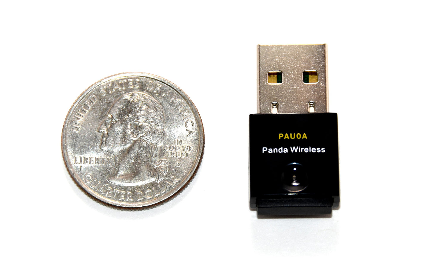 Panda Wireless PAU0A AC600 Dual Band (2.4GHz and 5GHz) Wireless AC USB Adapter - Win 7/8/10/11, Zorin, Mint, Ubuntu, MX Linux, Manjaro, Fedora, Rocky
