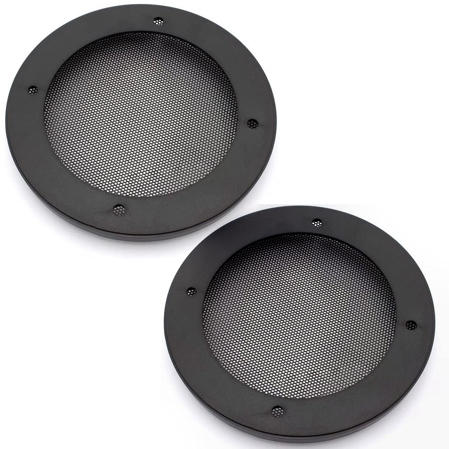 American Accessories 5.25" Universal Steel Mesh Protective Speaker Grills-Pair