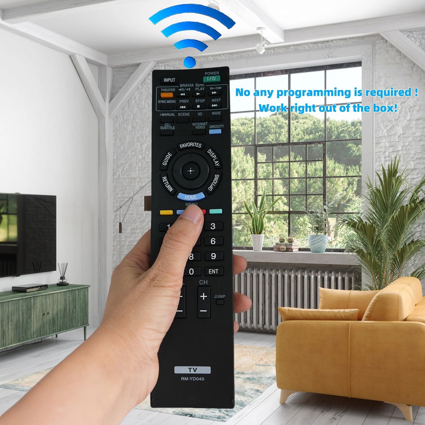 Universal Remote Control Fit for rm-yd040 rm-yd033 rm-yd035 rm-yd034 KDL-46HX800 KDL-40HX800 KDL-55HX800 KDL55HX729 KDL65HX729 KDL32EX500 148782912
