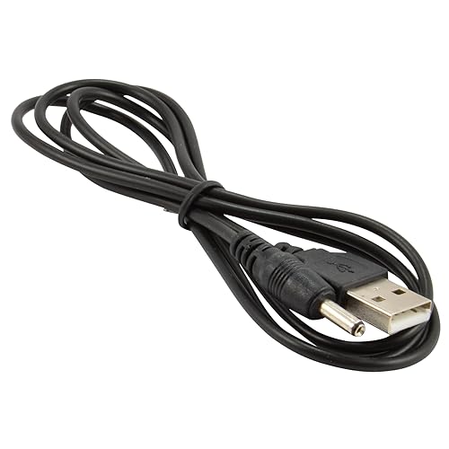JacobsParts USB to 3.5mm x 1.35mm Barrel Connector 5V DC Power Cable Male, 5ft