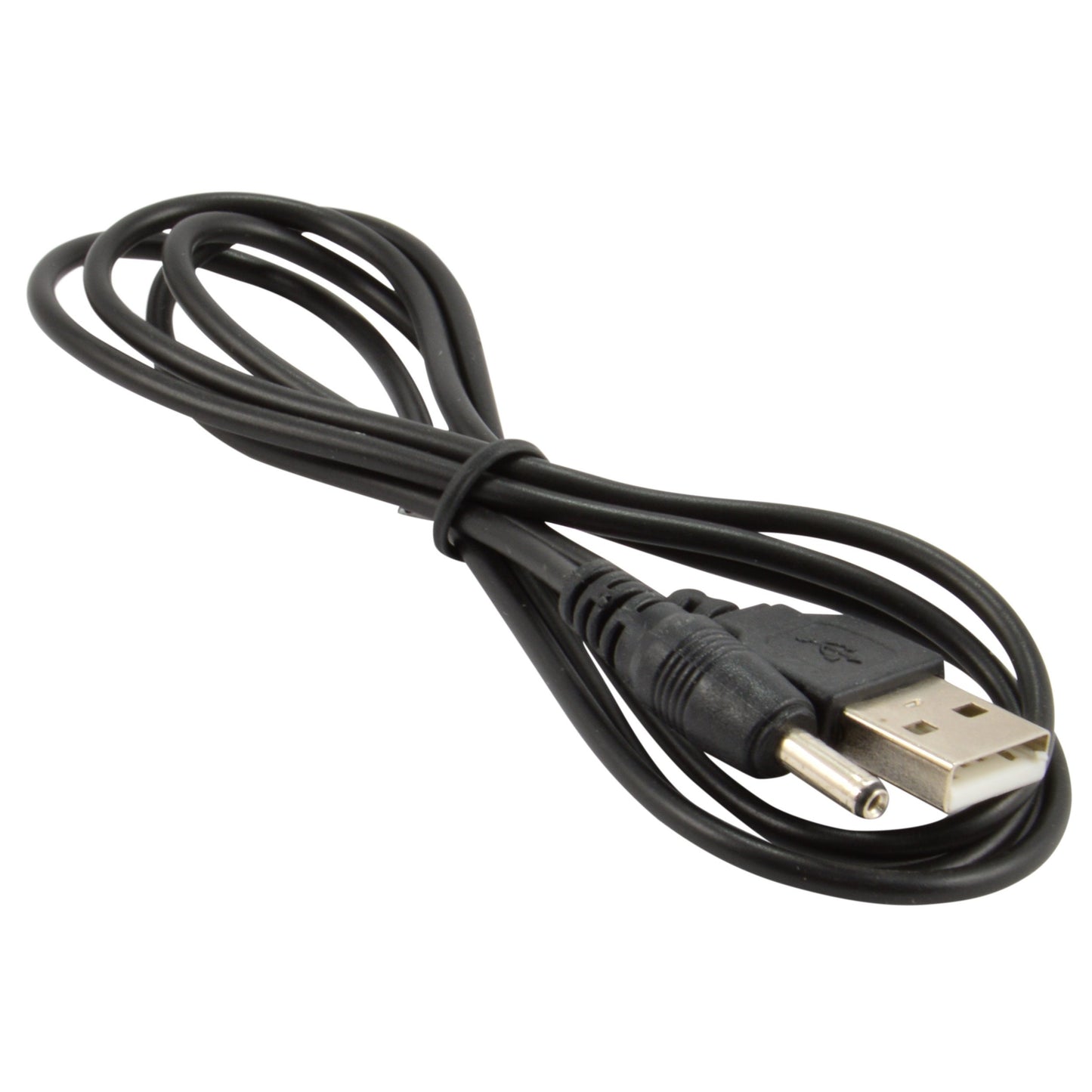 JacobsParts USB to 3.5mm x 1.35mm Barrel Connector 5V DC Power Cable Male, 5ft