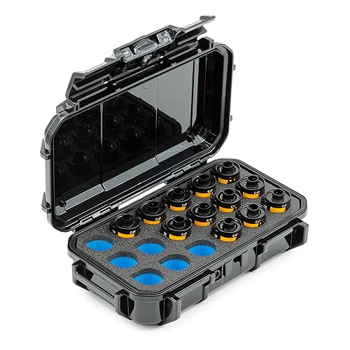 Evergreen 35mm Film Storage Case | Holds 18 Rolls | Preserve and Protect Your Film | Waterproof, Crushproof, & Freezer-Safe (Film Not Included)
