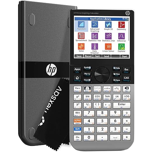 HP Prime G2 Graphing Calculator - Multi-Touch 3.5" Color Display CAS Exam Approved SAT/AP/IB Scientific Calculator for School, Highschool, College
