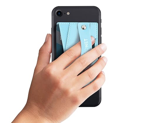 Monet Wallet Phone Grip Kickstand, Baby Blue