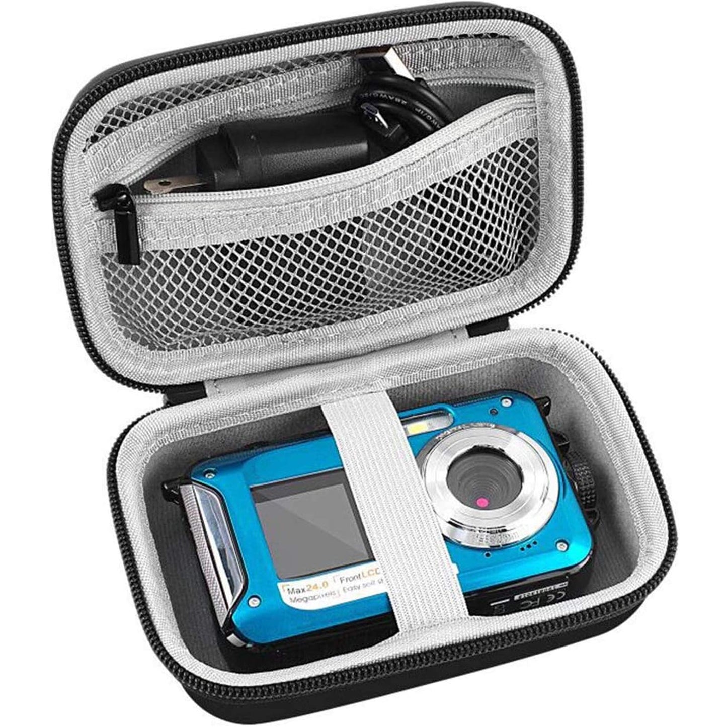 GWCASE Digital Camera Case Compatible with CAMKORY/for YISENCE/for VAHOIALD/for Kodak Pixpro/for Canon PowerShot ELPH 180 190/ for Sony DSCW800