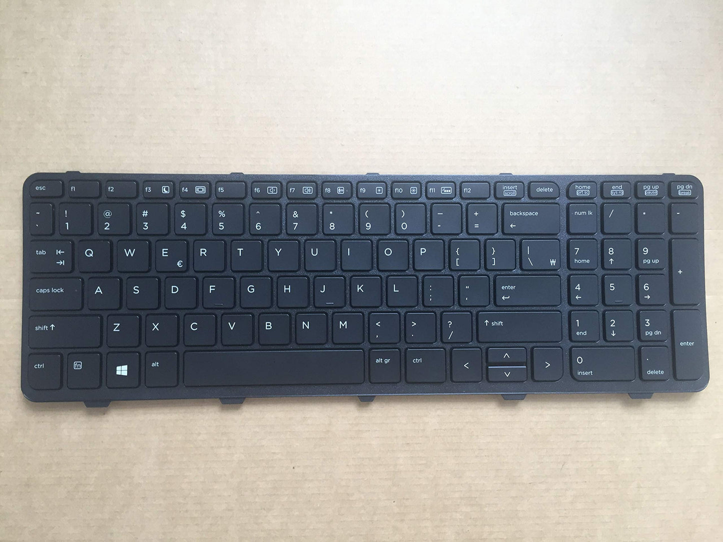 Laptop New Keyboard for HP Probook 450 G0 450 G1 450 G2 455 G1 455 G2 US with Frame&Backlit